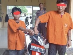 Polsek Dolok Masihul Ringkus Pelaku Curanmor
