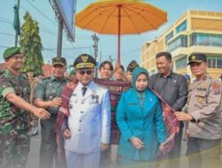 Forkopimda Sambut Pj Walikota Padangsidimpuan dengan Tradisi Mangulosi