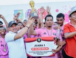Bupati Batu Bara Ingin Turnamen Liga Kampung Bisa Jaring Bibit Pesepakbola