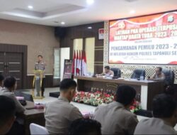 Jelang Pemilu 2024, Kapolres Tapsel: Galang Sinergi Antar Instansi dan Media Massa