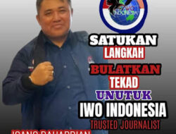 Ketua Umum IWOI: Pengurus DPW dan DPD Saya Minta Segera Lakukan Audiensi