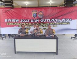 Kapolres Sergai Pimpin Press Release Akhir Tahun 2023