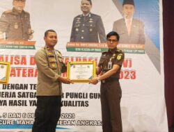 Polres Sergai Terima Penghargaan Juara II dari UPP Saber Pungli