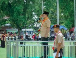 Bupati Batu Bara Pimpin Apel Besar HUT ke-62 Pramuka