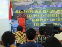 Bupati Samosir Buka Forum Konsultasi Publik Ranwal RPJPD 2025-2045