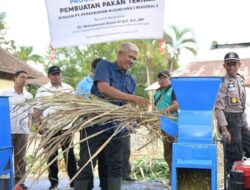 PTPN I Regional 5 Latih Ratusan Mitra Binaan dan Salurkan Bantuan Mesin Pakan Ternak