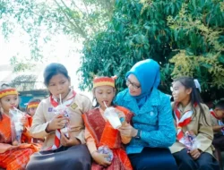 Pj Ketua TP PKK Batu Bara Pantau Pemberian Makanan Tambahan