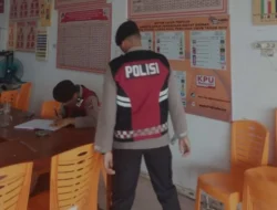 Polres Palas Patroli Dialogis ke Kantor PPK dan KPU