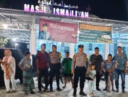 Polsek Dolok Masihul Patroli Pengamanan Ibadah Sholat Tarawih