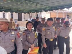 Kapolres Batu Bara Melayat ke Rumah Orangtua Kanit Reskrim Polsek Medang Deras