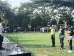 Kapolres Sergai Pimpin Apel Ikrar Keselamatan Jalan dan Deklarasi Anti Geng Motor