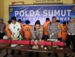Polres Palas Ungkap Kasus Narkoba Selama Maret 2024