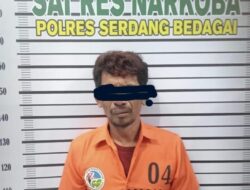 Personil Polres Sergai Ringkus Residivis Kasus Narkoba