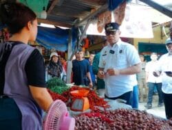 Jelang Idul Fitri, Pj Bupati Batu Bara Monitoring Pasar