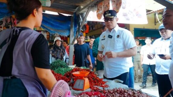 Jelang Idul Fitri, Pj Bupati Batu Bara Monitoring Pasar