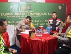 Kapolres Batu Bara Cek Kesiapan Personil Pos Yan Exit Tol