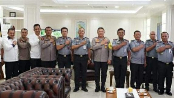 Perkuat Sinergitas, Kakanwil Kemenkumham Kunjungi BNNP dan Polda Sumut