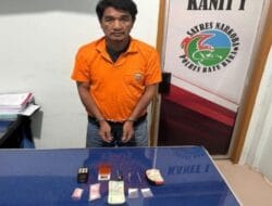 Polres Batu Bara Ringkus Pengedar Narkoba di Simpang Gambus