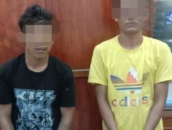 Bawa Sajam, 2 Warga Tanjung Beringin Diamankan