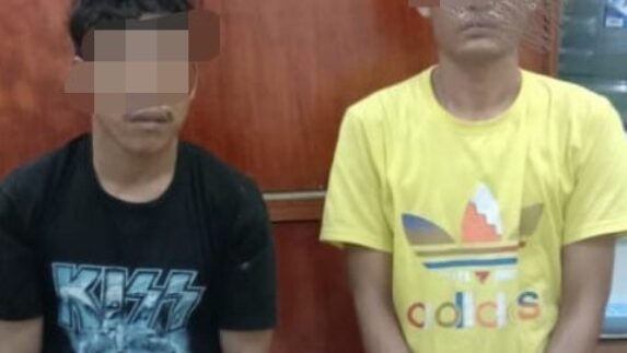 Bawa Sajam, 2 Warga Tanjung Beringin Diamankan