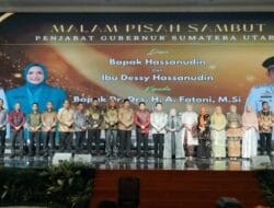 Pj Bupati Batu Bara Hadiri Malam Pisah Sambut Pj Gubsu