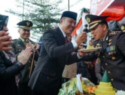 Peringati HUT Bhayangkara, Pj Bupati Batu Bara Berikan Surprise ke Kapolres
