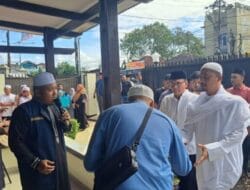 Naik Pangkat, 10 Personel Polres Padangsidimpuan Diguyur Air Kembang