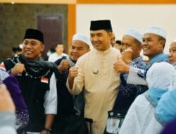 Pj Bupati Sambut Kepulangan Jamaah Haji Asal Kabupaten Batu Bara