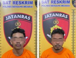 Sat Reskrim Polres Sergai Ringkus Dua Pelaku Curanmor