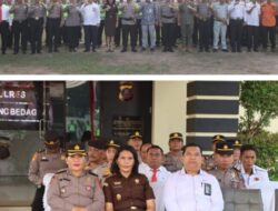 Kapolres Sergai Pimpin Apel Gelar Pasukan Ops Patuh Toba 2024