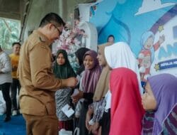 Pj Bupati Batu Bara Santuni Puluhan Anak Yatim