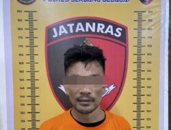Tim Opsnal Satreskrim Sergai Amankan Pria Terduga Pelaku Curat