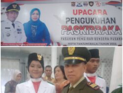 Walikota Tanjungbalai Kukuhkan Paskibraka Tahun 2024