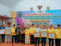 Pj Bupati Batu Bara Hadiri Pelantikan Pengurus IKLAB Raya