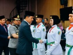 Pj Bupati Kukuhkan 44 Anggota Paskibraka Batu Bara