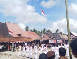 Camat Maniamolo Irup HUT ke-79 Kemerdekaan RI