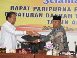 DPRD Humbahas Sampaikan Pandangan Umum Nota Pengantar P-APBD 2024