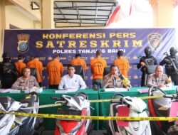 Polres Tanjungbalai Amankan 9 Tersangka Kasus Curat
