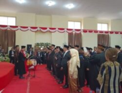 35 Anggota DPRD Nisel Periode 2024-2029 Dilantik