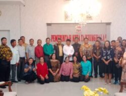 Pasangan Warohmah Silaturrahmi Bersama Tokoh Agama Kristiani