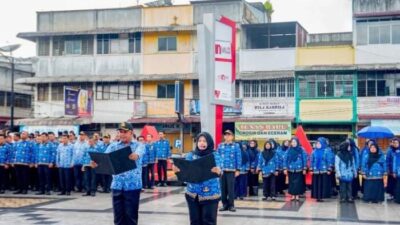 Plt Sekda Padangsidimpuan Pimpin Apel Netralitas ASN