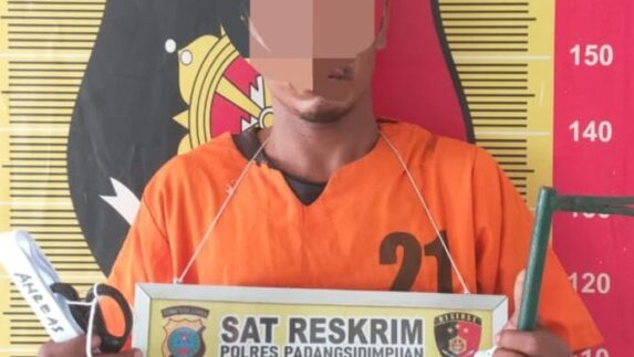 Polres Padangsidimpuan Ringkus Pencuri Kotak Infaq