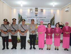 Polres Tanjungbalai Gelar Upacara Sertijab Kasat, Kasi Propam dan Kapolsek