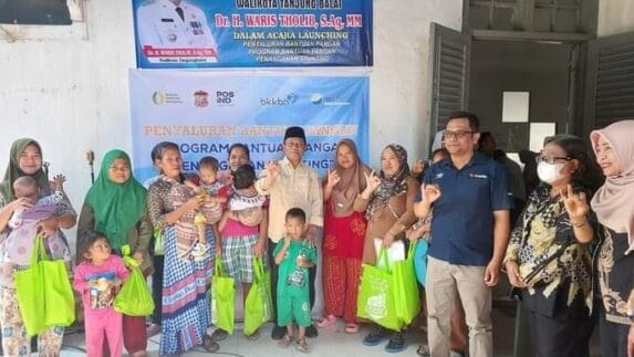 Walikota Pantau Penyaluran Bantuan Pangan di Kantor Pos Tanjungbalai