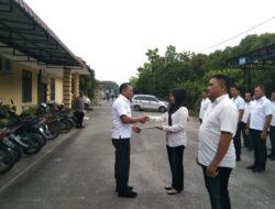 Personil Polres Sergai Terima Penghargaan dan Tali Asih dari Kasat Reskrim
