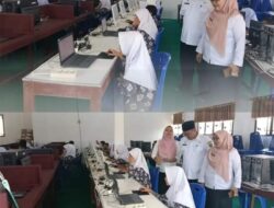 Kadisdik Monitoring ANBK di SMPN 6 Padangsidimpuan