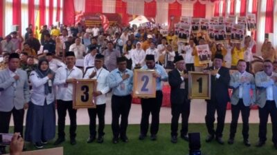 KPU Tetapkan Nomor Urut Paslon Walikota Padangsidimpuan