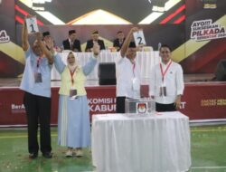 Polres Langkat Amankan Pengundian Nomor Urut Calon Bupati
