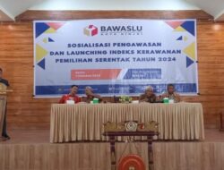 Bawaslu Binjai Gelar Sosialisasi Pengawasan dan Launching IKP