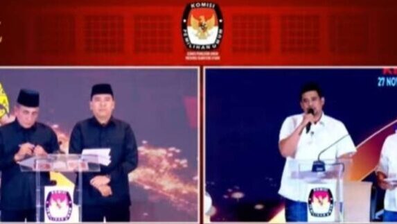 Debat Perdana Pilgub Sumut 2024, Ini Visi Misi Bobby-Surya dan Edy-Hasan